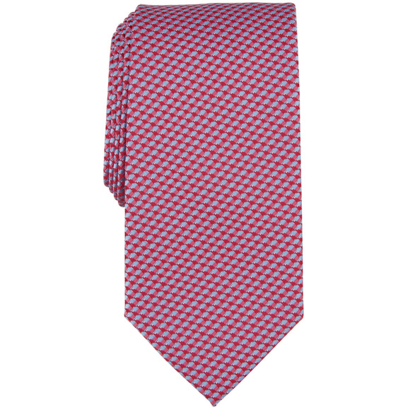 Perry Ellis Men Cutler Mini-Dot Tie Coral - Picture 1 of 1